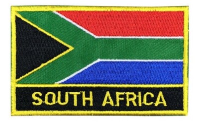Embroidered Sewing Iron - On Patches South Africa Flag Patch – Iron-On Embroidered Appliqué For Jackets, Bags & More Iron-on Applique Patch New - Foto 12