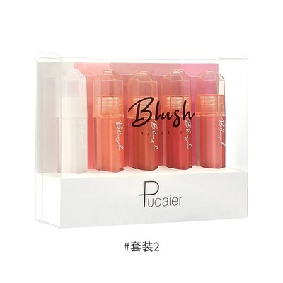 5 Color / Set Multi-use Silky Sponge Brush Face Contour Highlight Rouge Blushes