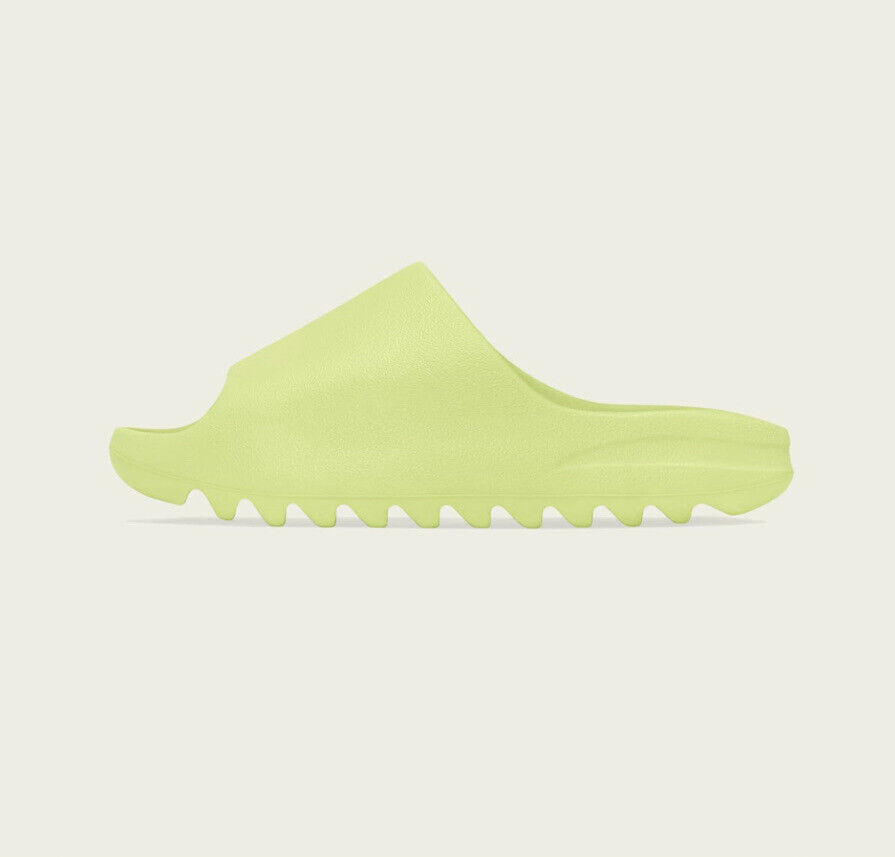 Adidas Originals Yeezy Slide Glow Green Adult Size UK10 US10 | eBay