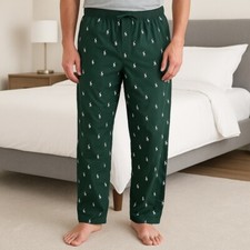 Polo Ralph Lauren Sleepwear Lounge Pants All Over Pony Print S 28-30
