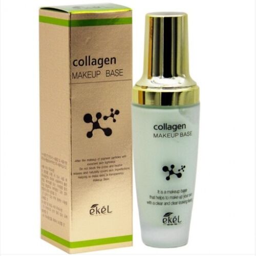 Collagen Makeup Base 50ml Green Tea Liquid Makeup Base Korean Cosmetics NEW - Picture 1 of 12