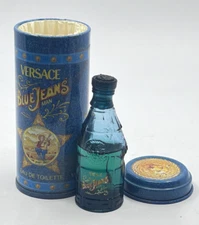 Versace Blue Jeans MINI Eau De Toilette Spray For Men -(NIB) *Check Description