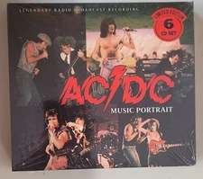AC/DC Music Portrait (Legendary Radio Broadcast Recordings) New 6 CD Set