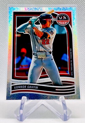 Konnor Griffin ジャージサイン paninr Konnor Griffin Autographed Signed Game Worn Used Greensboro