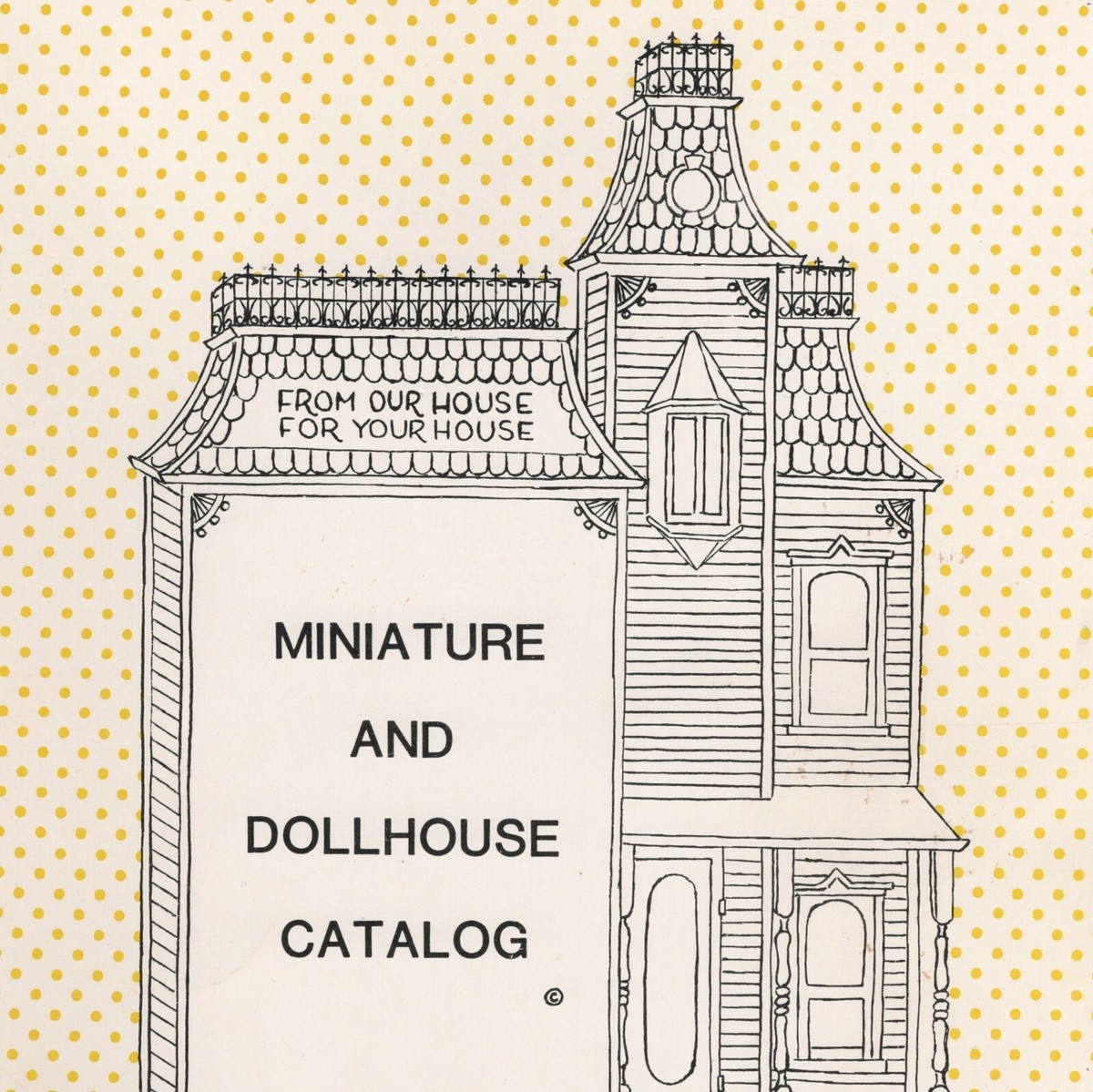 1984 Dee's Delights Miniature Dollhouse Toy Catalog 1980s