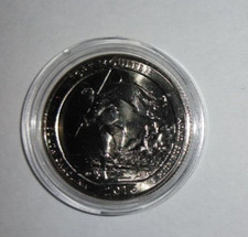 2016 - S Mint - UNC - South Carolina - Fort Moultrie Quarter + Coin Holder