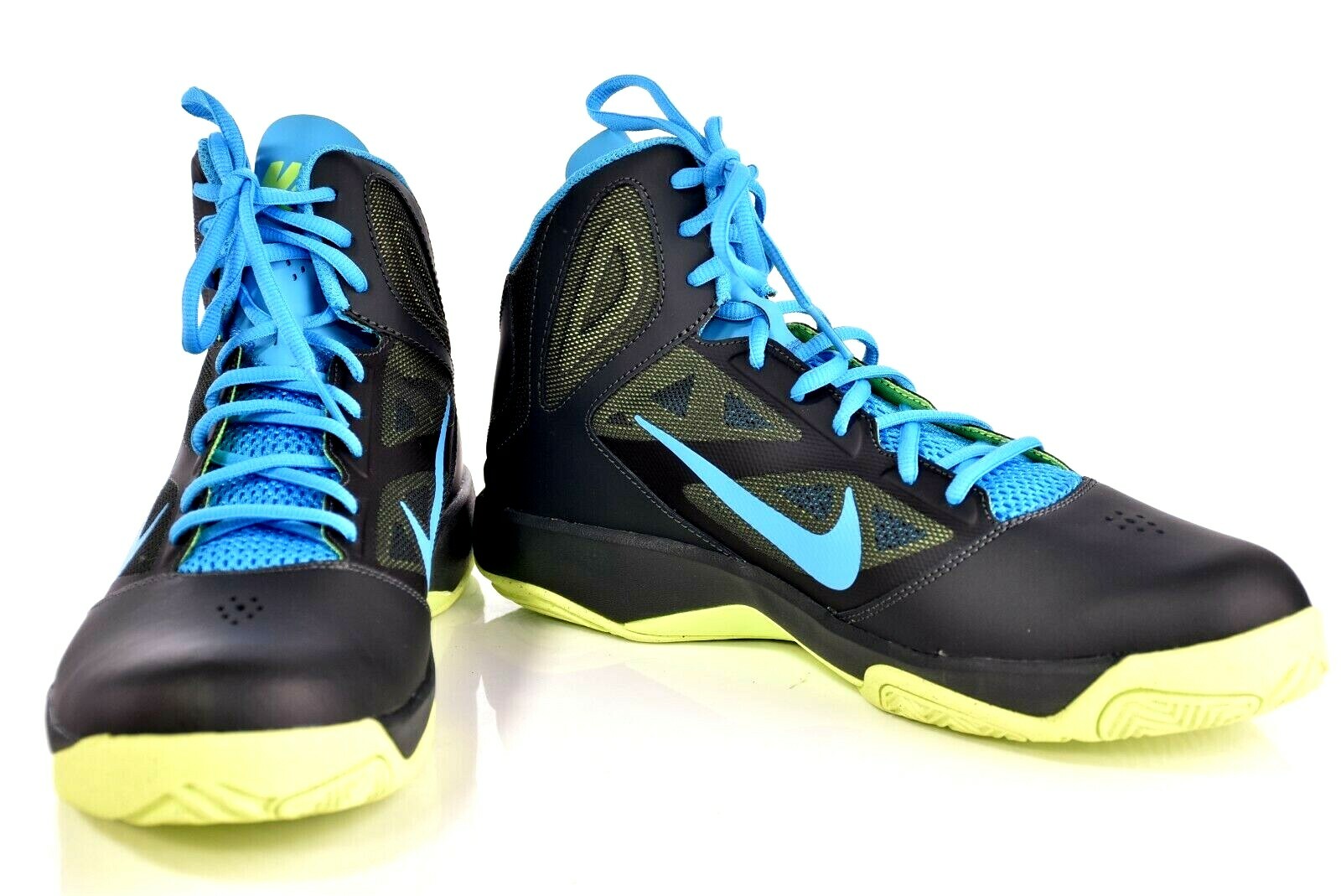 Size 10.5 - Nike Dual Fusion BB II Anthracite Vivid Blue for sale online |  eBay