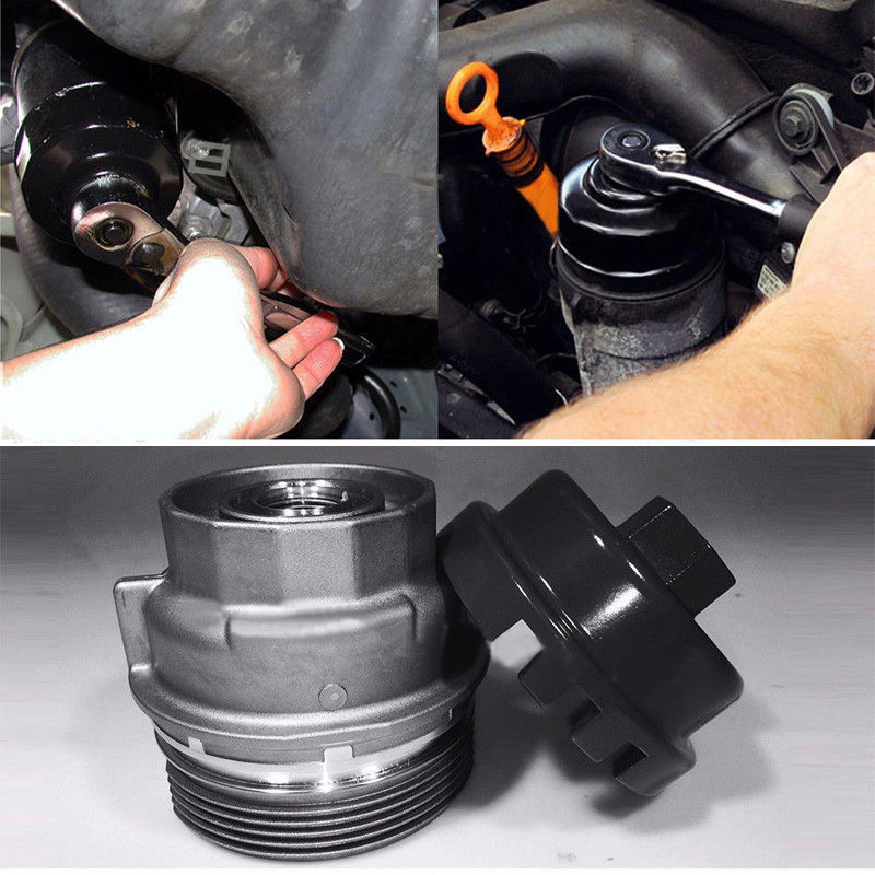 64mm Oil Filter Cap Wrench For Toyota Camry Corolla /Highlander RAV4 Lexus Scion