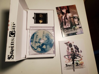 Steins Gate PC Limited Edition CIB Like New, rare first