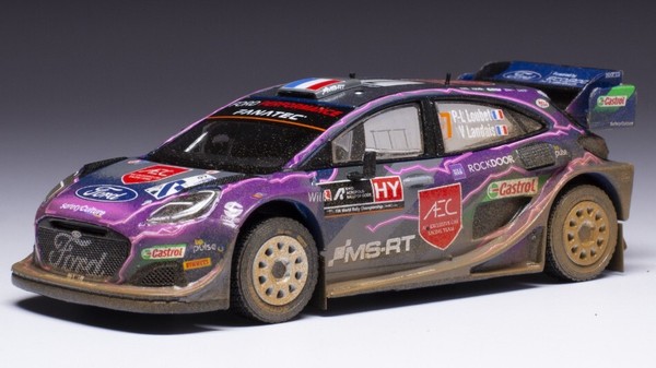 Ford Puma Wrc #7 Rally Akropolis 2022 Loubet/Landais 1:43 Modell Ixo Modell-image