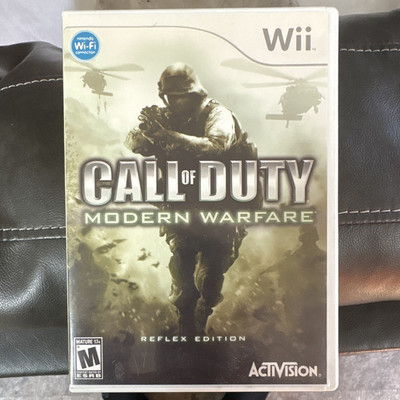Activision Call of Duty Modern Warfare Reflex Edition Wii Manual Multiplayer