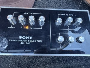 SONY SB-300 TAPECORDER SELECTOR