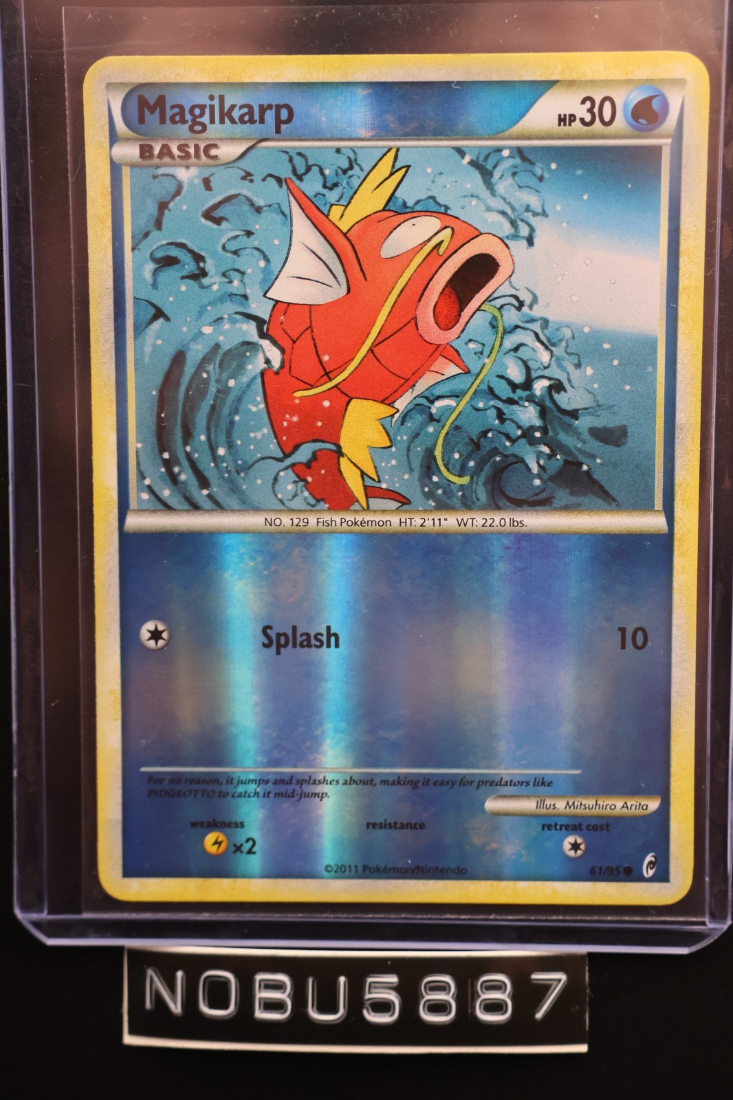 Magikarp 61 Reverse Holo - Pokemon Call of Legends - NM