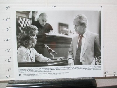 ABC TV show photo 1989 A Deadly Silence incest Heather Fairfield Mike Farrell