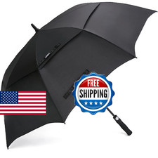 G4Free 47/54/62/68/72 Inch Automatic Open Golf Umbrella Extra Large Oversize Dou