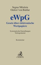 Gesetz über elektronische Wertpapiere. eWpG ...
