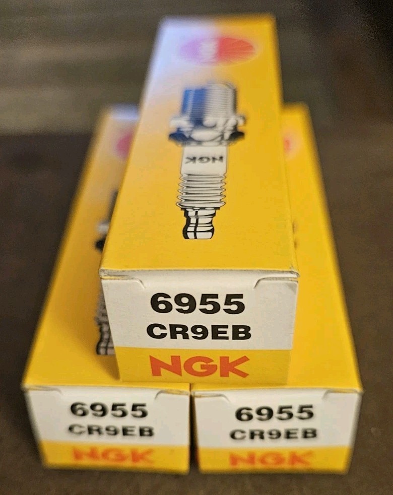 3 / NGK SPARK PLUGS CR9EB New Each Individually Boxed 