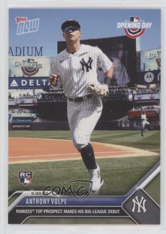 2023 Topps Now Opening Day /19614 Anthony Volpe #2 16to