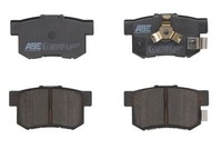 ABE BremsbeläGe Bremsbelagsatz Hinterachse FüR Honda CR-V III Re_ RE Rm_ Rd_