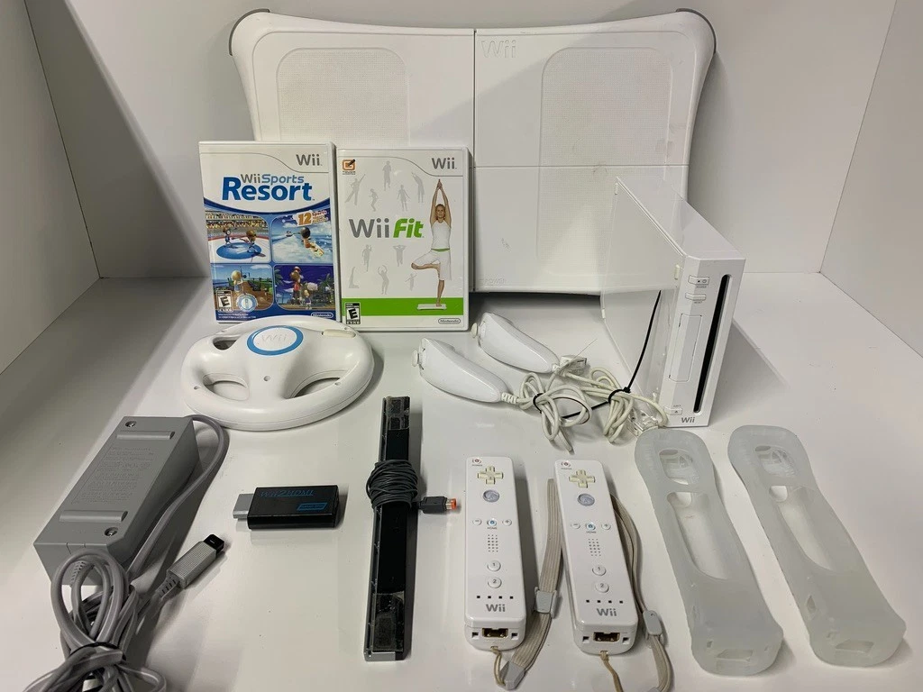 Wii Console Wii Fit Bundle for sale - eBay