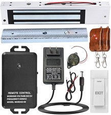 Access Control System with Remote Control   600lbs Magnetic Door Lock Kit, 12...