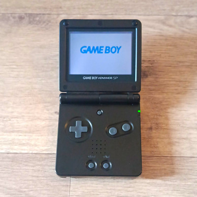 Nintendo Game Boy Advance SP Handheld-Konsole Schwarz 