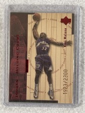 1998-99 Upper Deck Hardcourt Holding Court Michael Jordan Karl Malone J27 /2300