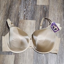 NEW Lane Bryant Cacique Beige Nude Bra 44DDD Illusion Full Coverage Underwire