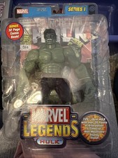 Marvel Legends Series 1 Hulk 2002 Toy Biz Sealed Incredible Hulk Figure Mint