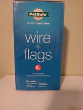 PetSafe Fence Wire and Flag Kit 500ft Wire 50 Boundary Flags For In Ground Fence