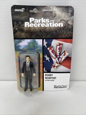 Bobby Newport Action Figure 375 Inch Super7 Parks and Recreation Collectible Toy