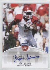 2012 Leaf Young Stars Auto Joe Adams #JA1 Auto o6n