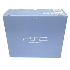 PlayStation 2 PS2 Console Body Aqua Blue SCPH-39000AQ W/ Box Tested Working JP