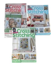 Lot Of 3 The World Of Cross Stitching Magazines May June August 2021 Bundle