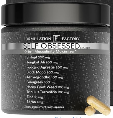 Formulation Factory Self Obsessed 10-in-1 Masculinity Maximizer for Men BRANDED