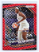 Kalani Brown 2025 Panini Prizm WNBA #55 Red Power Prizms #/75 