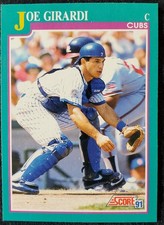 1991 Jim Leyritz (RC) Chicago Cubs MLB Score Rookie Card #585. rookie card picture