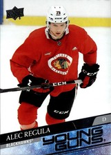 2020-21 Upper Deck Alec Regula Young Guns Rookie Card #478