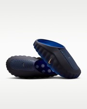 Nike Mind 001 Men's Pregame Mule in the Blackened Blue/Game Royal