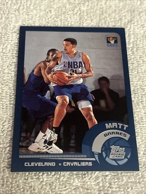 2002-03 Topps Matt Barnes #213 Rookie RC UCLA Cleveland Cavaliers   