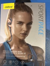 Brand new: Jabra Sport Pace Wireless Earbuds. List price 75