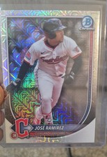 2025 Bowman Chrome - Jose Ramirez #21 Mega Box Mojo Refractor