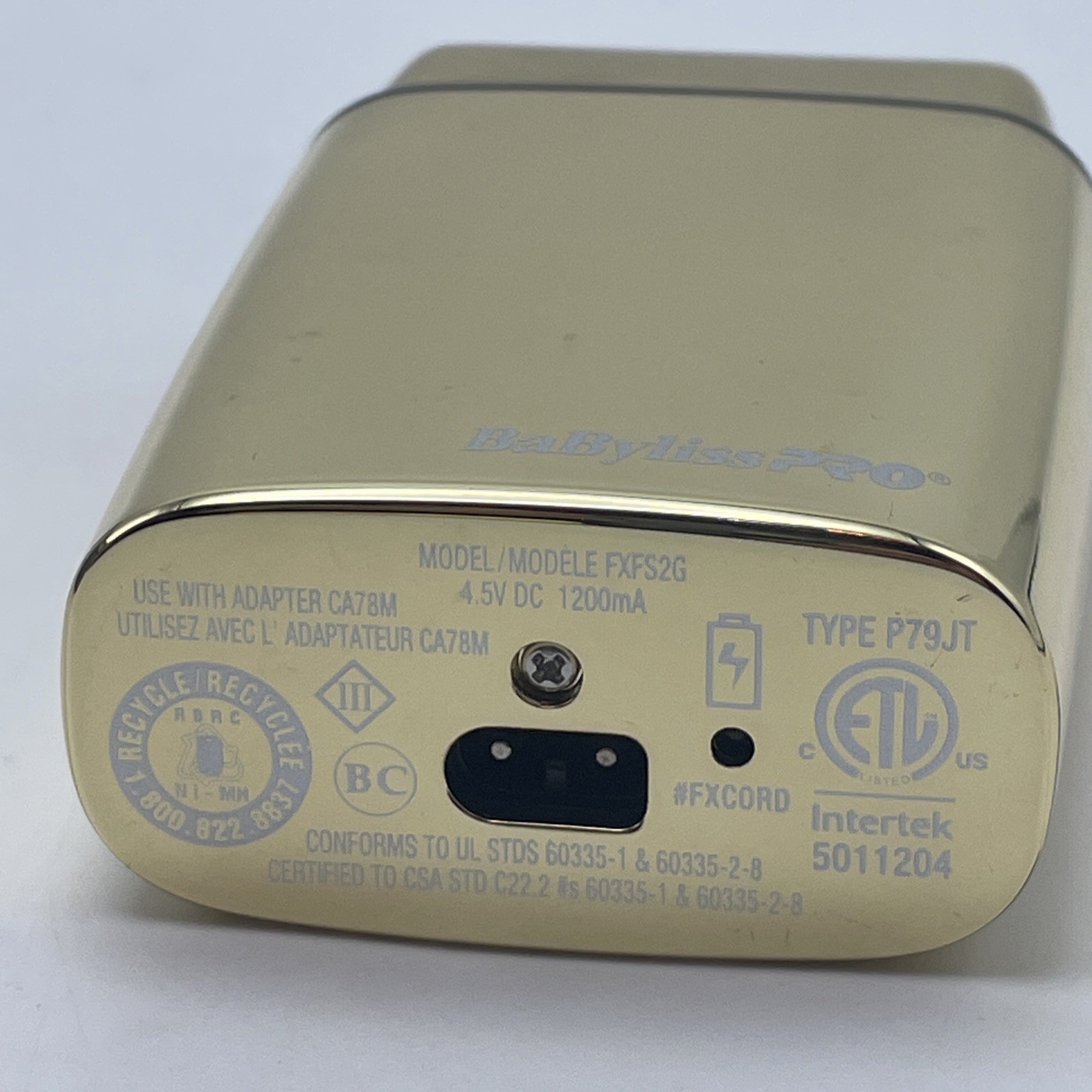 READ BaBylissPro GoldFX FoilFX02 Cord/Cordless Metal Double Foil Shaver