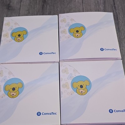 4x5 ConvaTec Little One Skin Barrier 1 1/4 in (32 mm) Two-Piece Beige MPN 401925