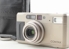 LCD Works [NEAR MINT w/Case] Contax TVS II Point & Shoot 35mm Film Camera JAPAN