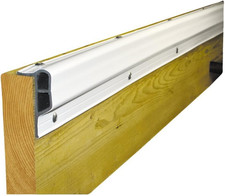 PVC Profile Dock Guard, White, 10'
