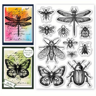 1sheet PVC Plastic Clear Stamps for Scrapbooking Photo Album tive