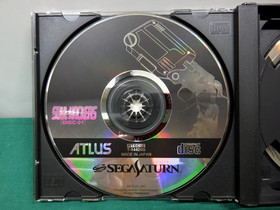 Sega Saturn Devil Summoner Soul Hackers -- outer box, postcard. JAPAN. SS. 18993