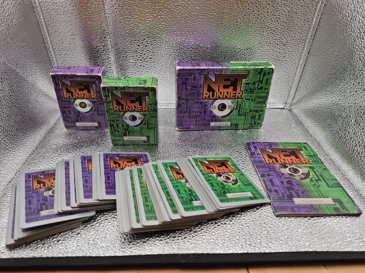 Wizards of the Coast Netrunner Sealed Collectible Card Game Decks & Kits  for sale