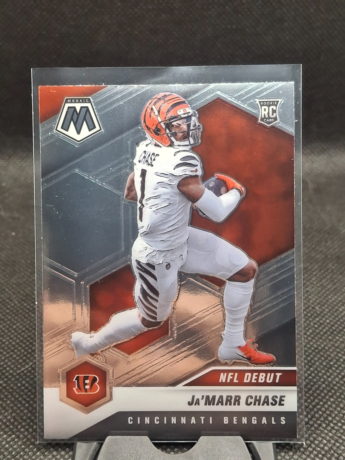 2021 Ja’marr Jamarr Jamar Chase Mosaic NFL Debut Rookie Base Panini Bengals #247